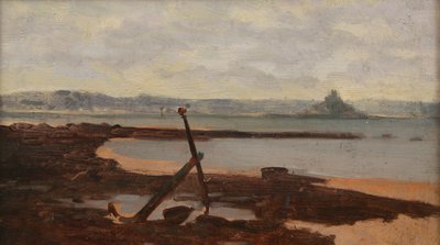 St Michaels Mount z Newlyn Battery autorstwa Ralph Todd